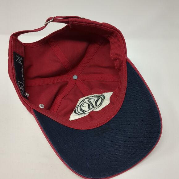 Grand Traghee Slideback Hat Red OS Adjustable Embroidered Alternative Headwear - Picture 7 of 9